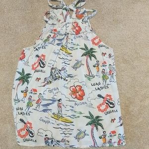 Tommy Bahama Aloha Blouse Size XL